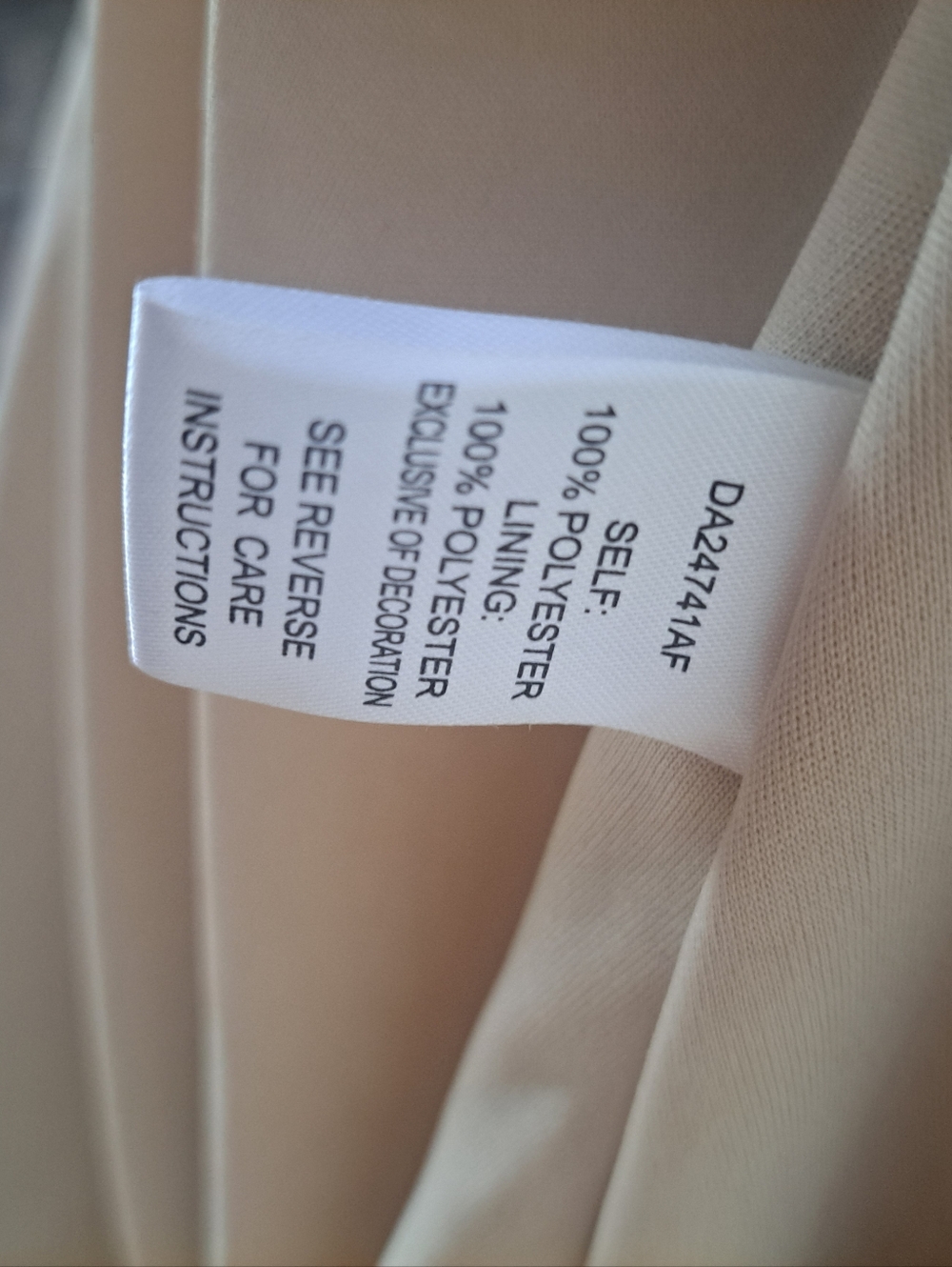 Dress Baltic Born Cream and Black Printed Long Sleeve Maxi Dress - Picture 7 of 14